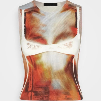 PRINTED TANK TOP